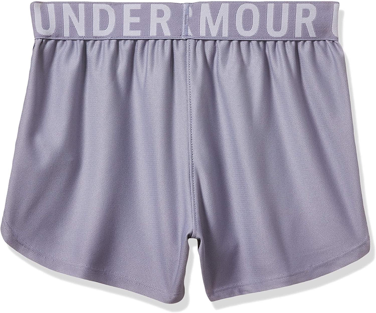 Under Armour Girls' Play Up Solid Workout Gym Shorts
