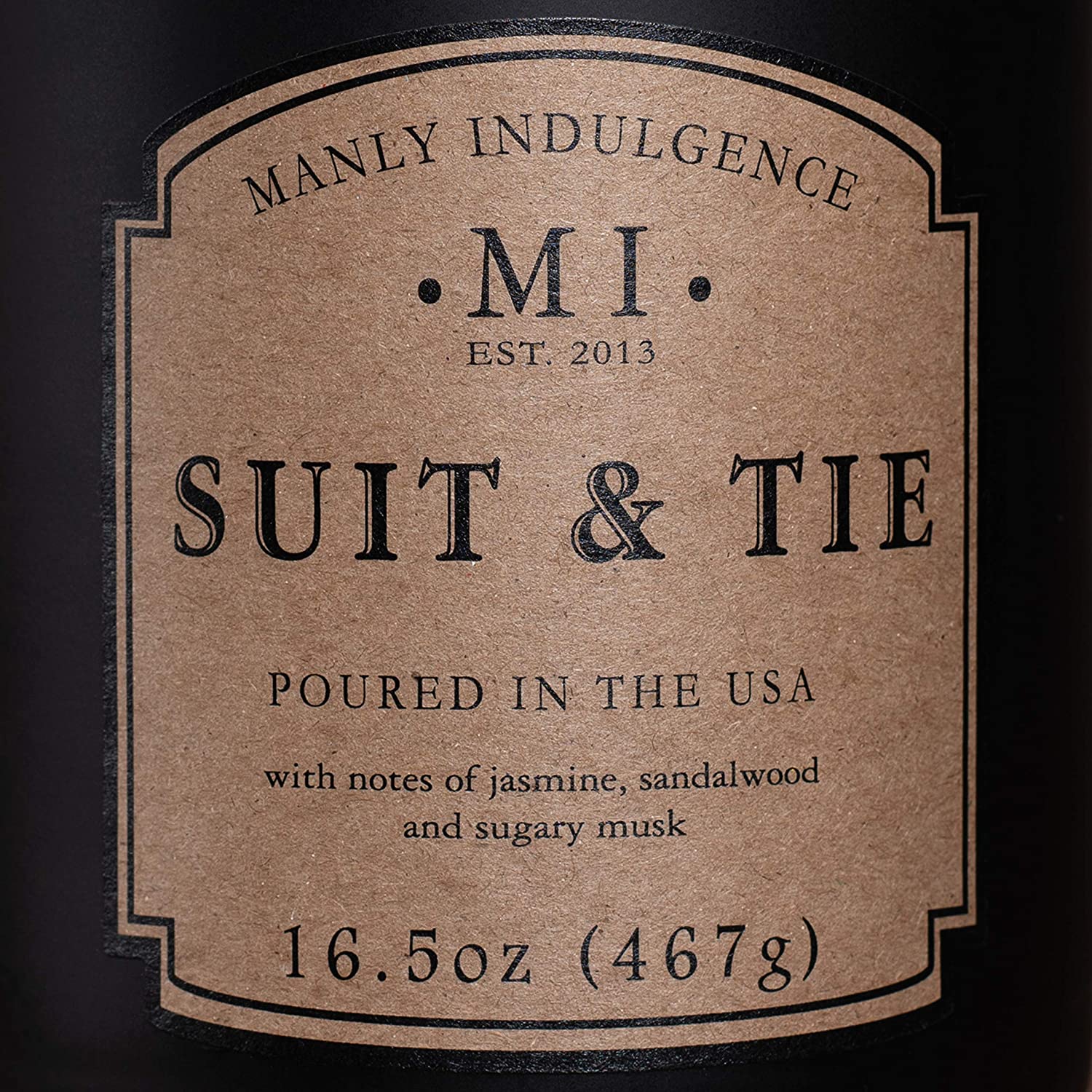 Manly Indulgence Sea Salt & Ginger Scented Jar Candle, 15 Oz, White
