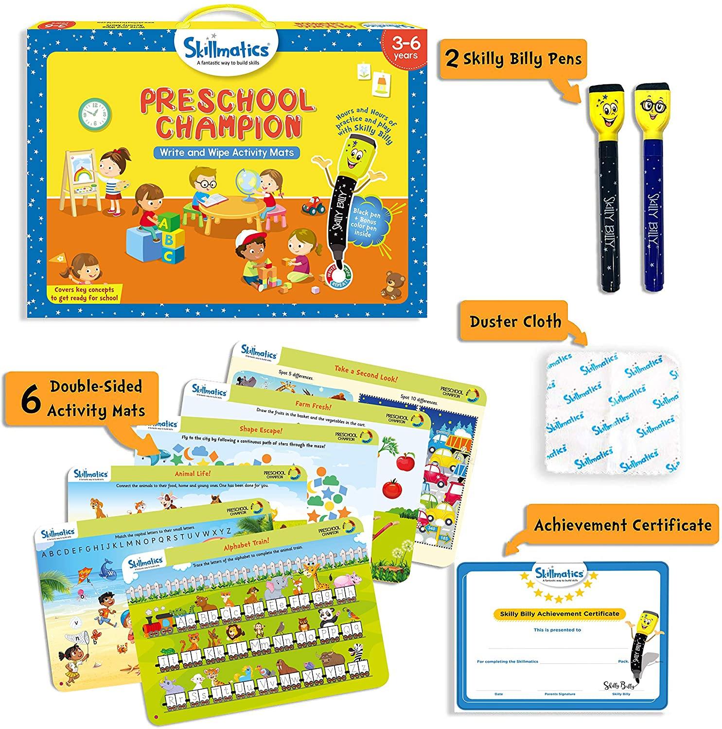 Skillmatics Educational Game: I Can Write (3-6 Years) - JOY2ESpree