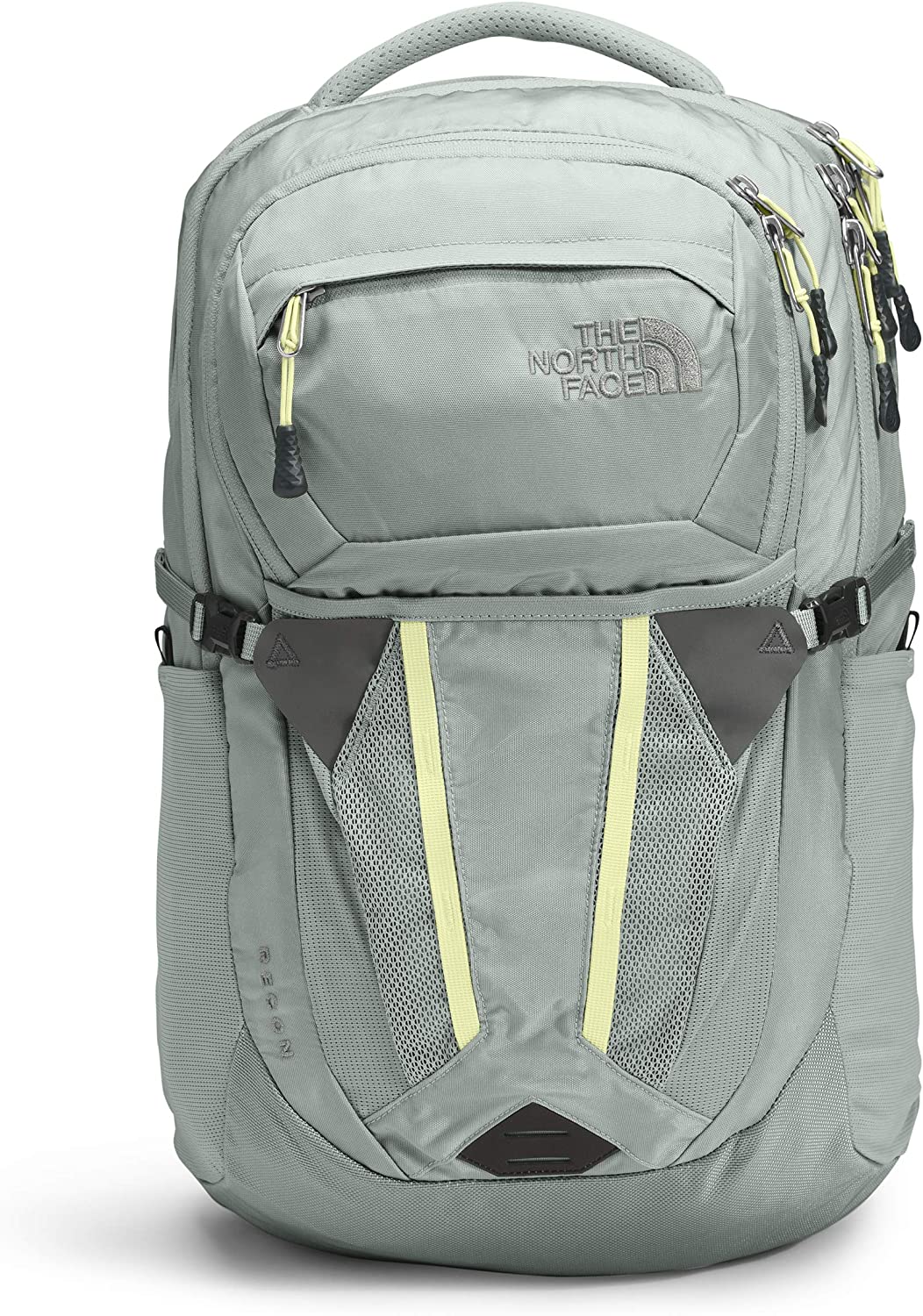 The North Face Women's Recon Backpack, TNF Black Heather/Silver Reflective, One Size