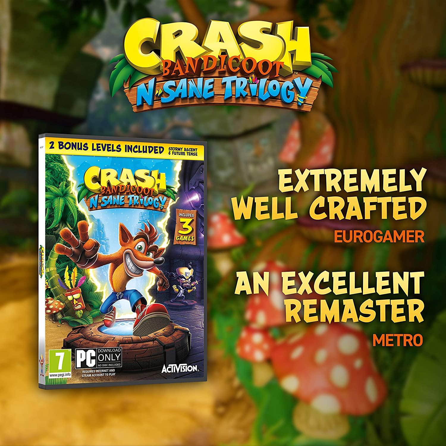 Crash Bandicoot N. Sane Trilogy (Nintendo Switch) - JOY2ESpree