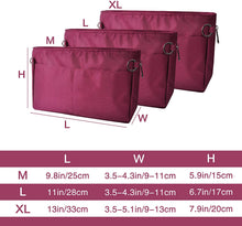 
                        
                          將圖片載入圖庫檢視器 Vercord Expandable Nylon Handbag Purse Organizer Insert Liner Shaper Bag
                        
                      