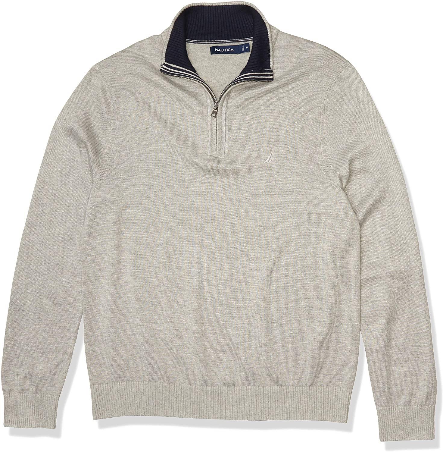Nautica Men's Quarter-Zip Sweater - JOY2ESpree