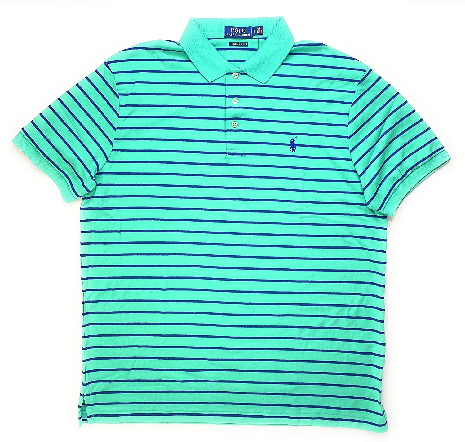 Polo Ralph Lauren Mens Custom Fit Short Sleeves Polo Shirt