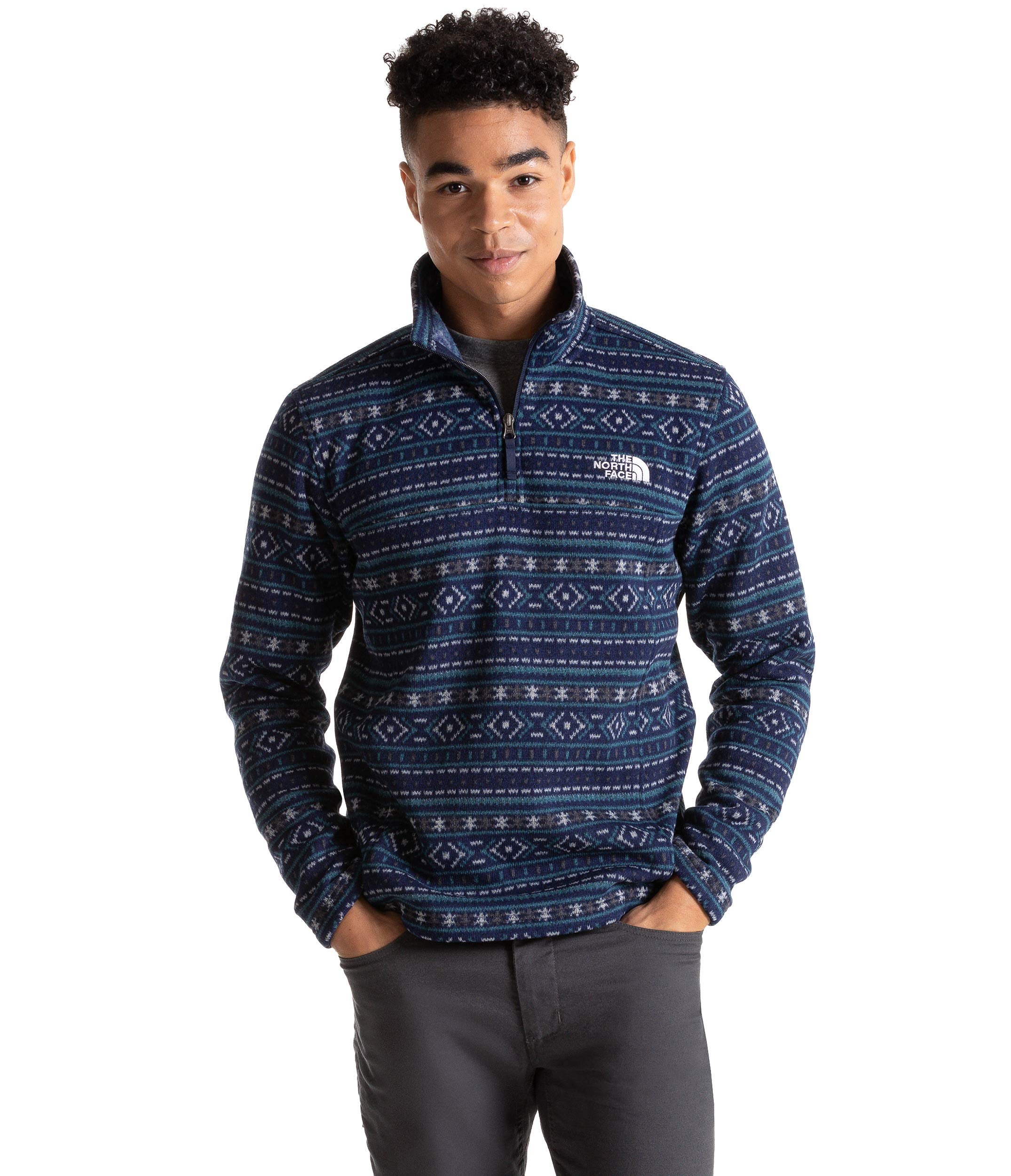 The North Face Men's Tsillan Quarter Zip Sweatshirt