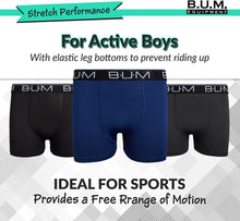 
                        
                          將圖片載入圖庫檢視器 B.U.M. Equipment Boys Performance Dry-Fit Compression Boxer Briefs (3 Pack) - JOY2ESpree
                        
                      