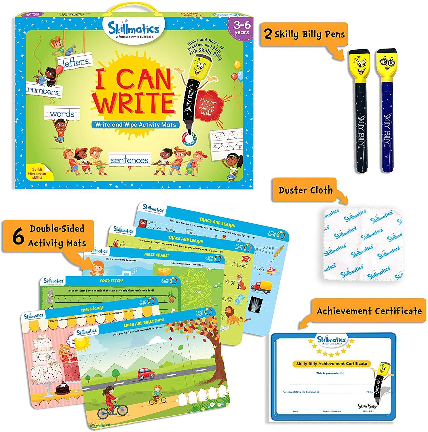 Skillmatics Educational Game: I Can Write (3-6 Years) - JOY2ESpree
