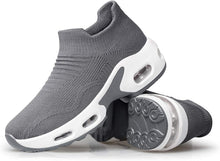 
                        
                          Muat gambar ke penampil Galeri, PDBQ Women's Walking Shoes Sock Sneakers Mesh Slip On Air Cushion Nurse Shoes Platform Loafers Breathable Lightweight Comfortable Socks Shoes
                        
                      