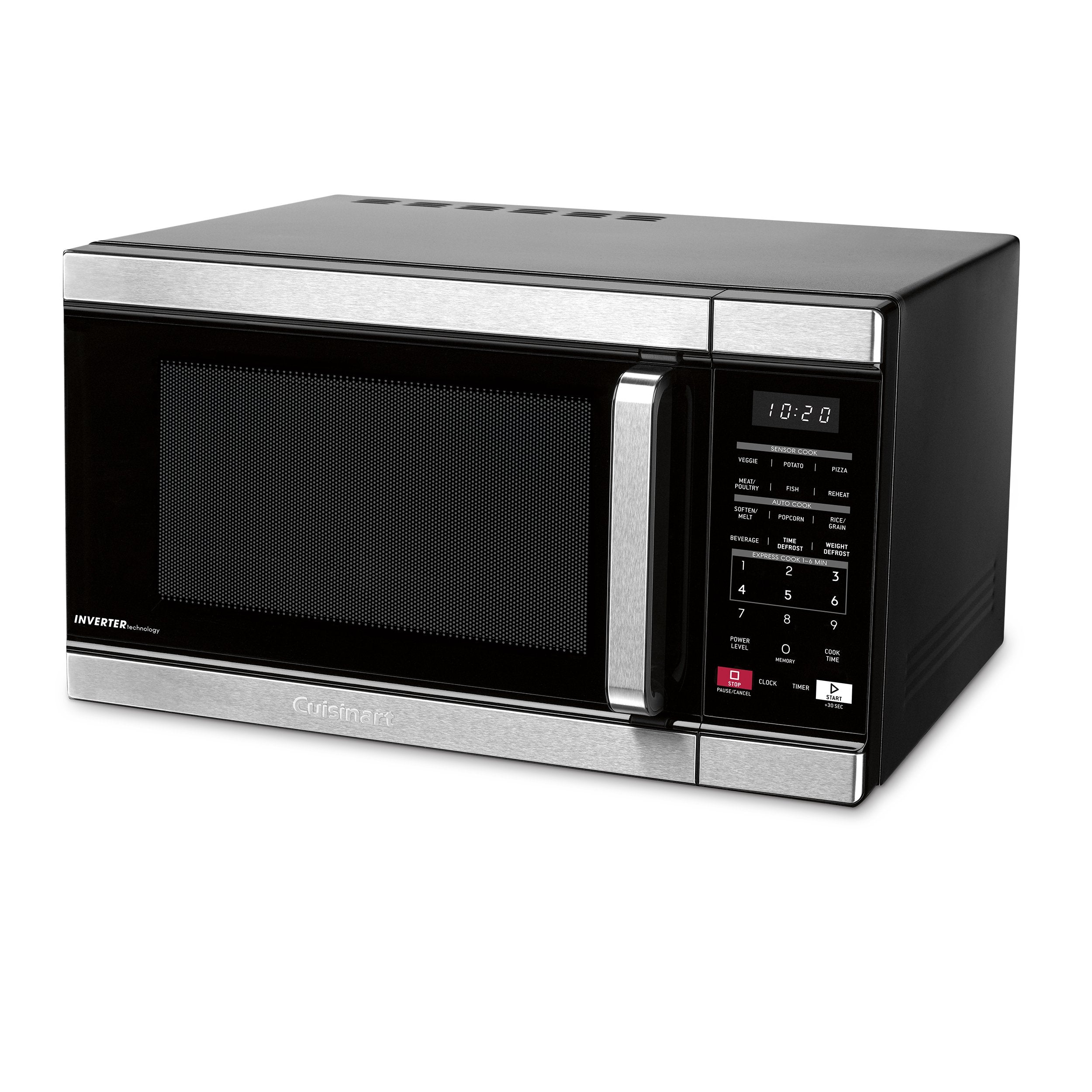 Cuisinart CMW-110 Stainless Steel Microwave Oven, Silver - JOY2ESpree
