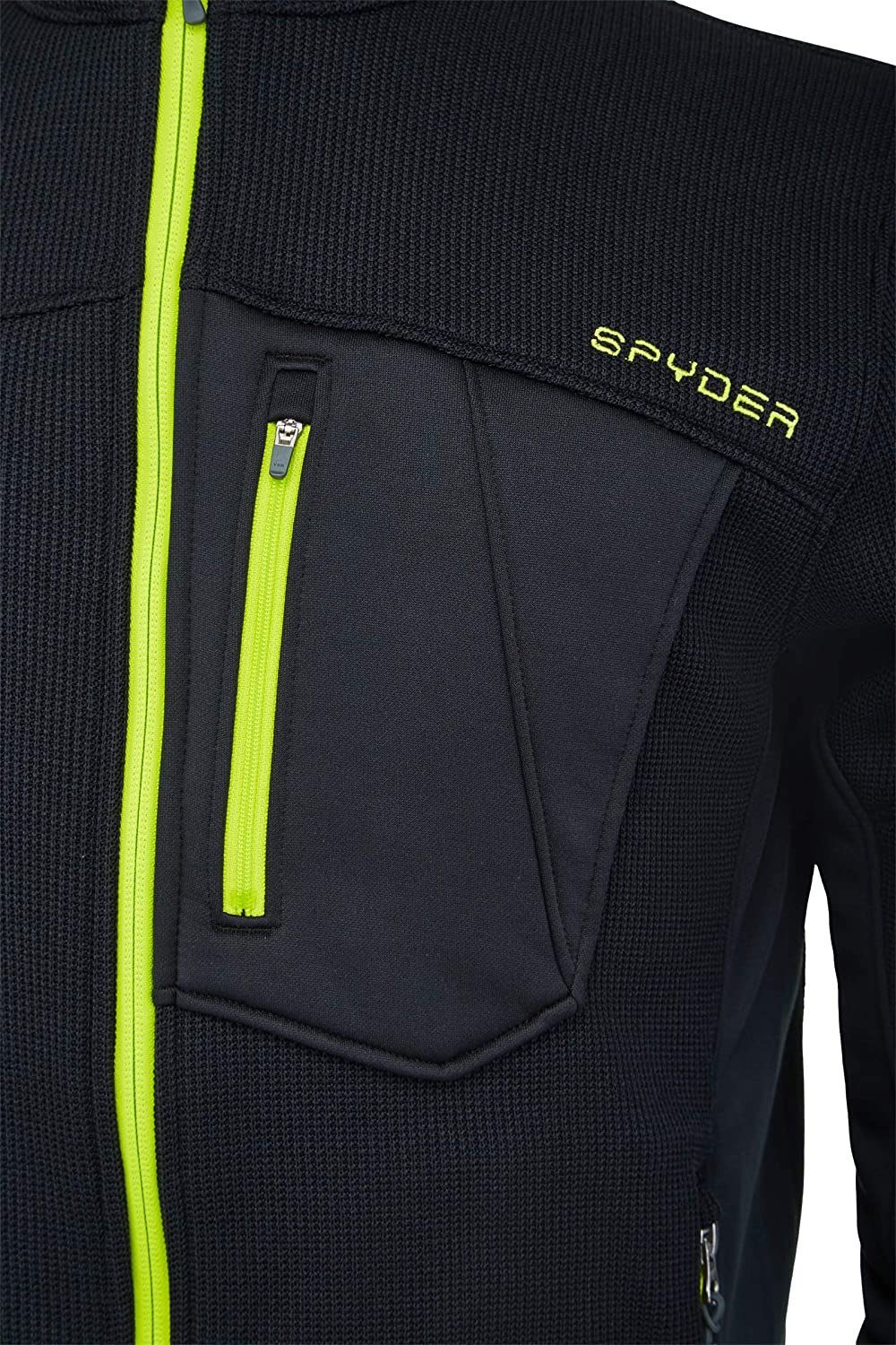 Spyder Active Sports Men's Bandit Full Zip Mid-Layer Jacket