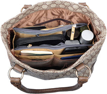 
                        
                          Muat gambar ke penampil Galeri, Vercord Updated Purse Handbag Organizer Insert Liner Bag in Bag 13 Pockets Purple Small
                        
                      