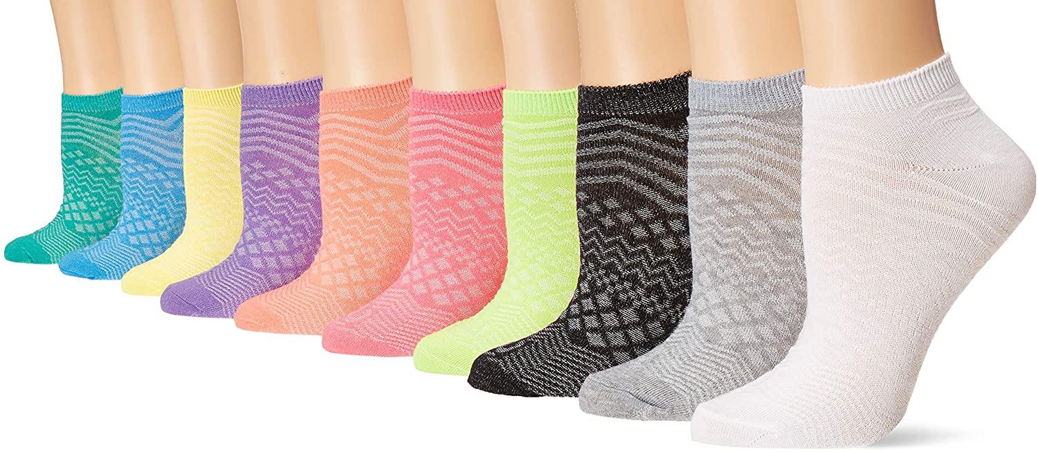 Wilson womens Athletic No Show Socks, 10 Pairs - JOY2ESpree