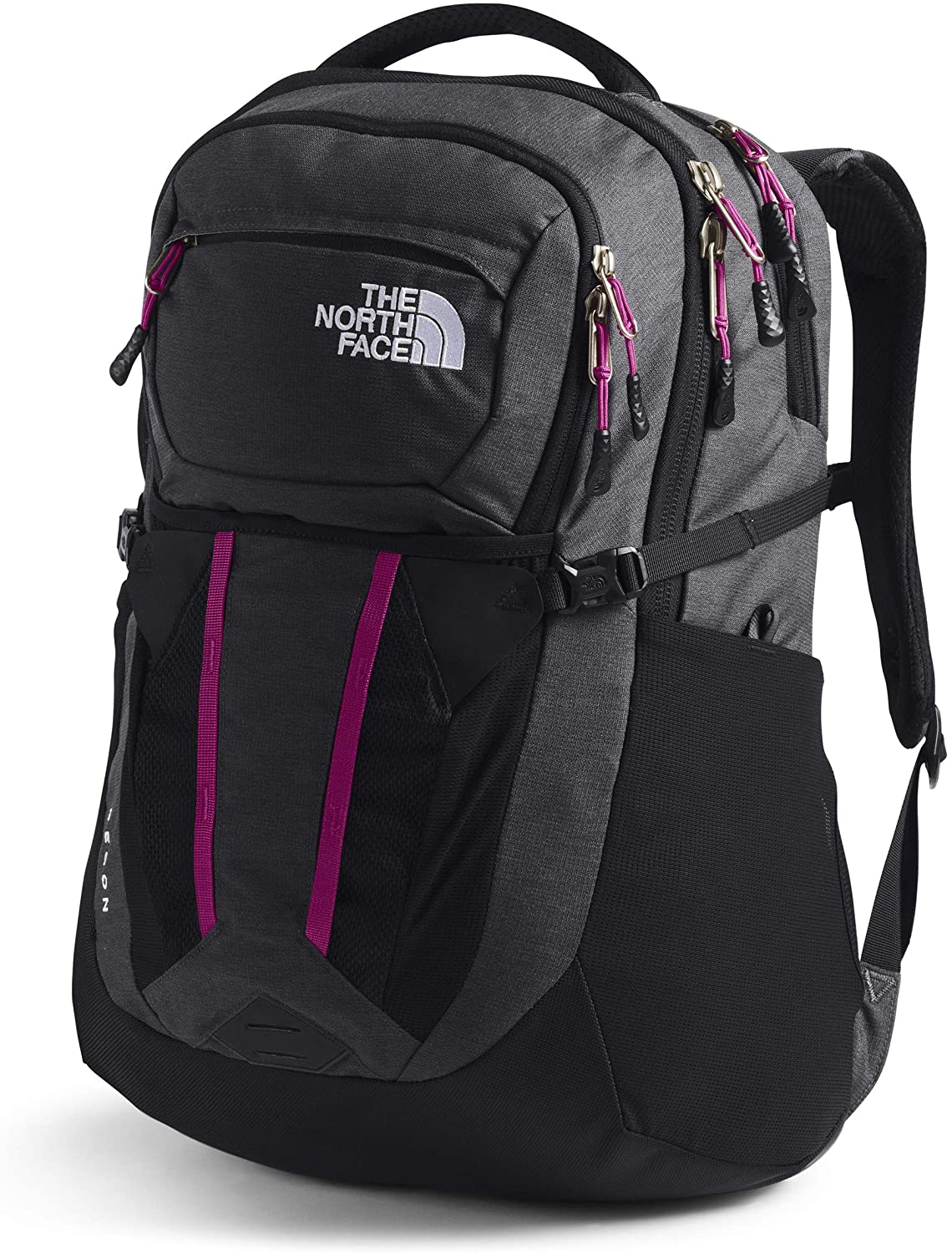 The North Face Women's Recon Backpack, TNF Black Heather/Silver Reflective, One Size