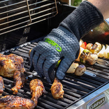 
                        
                          गैलरी व्यूवर में इमेज लोड करें, Cuisinart CGM-520 Heat Resistant Silicone Gloves, Black (2-Pack) - JOY2ESpree
                        
                      