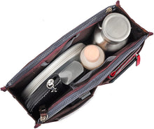 
                        
                          Muat gambar ke penampil Galeri, Vercord Updated Purse Handbag Organizer Insert Liner Bag in Bag 13 Pockets Purple Small
                        
                      