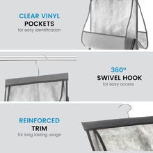 
                        
                          Cargar imagen en el visor de la galería, Zober Hanging Purse Organizer For Closet Clear Handbag Organizer
                        
                      