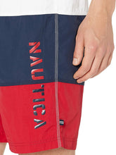 
                        
                          画像をギャラリービューアに読み込む, Nautica Men's Quick Dry Classic Logo Tri-Block Series Swim Trunk - JOY2ESpree
                        
                      