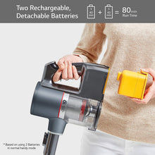 
                        
                          Muat gambar ke penampil Galeri, LG Cordzero A9 Ultimate, Two Batteries, for Hard-Floor, Carpet, Mattress, Car (A907GMS) Cordless Stick Vacuum, Matte Grey - JOY2ESpree
                        
                      