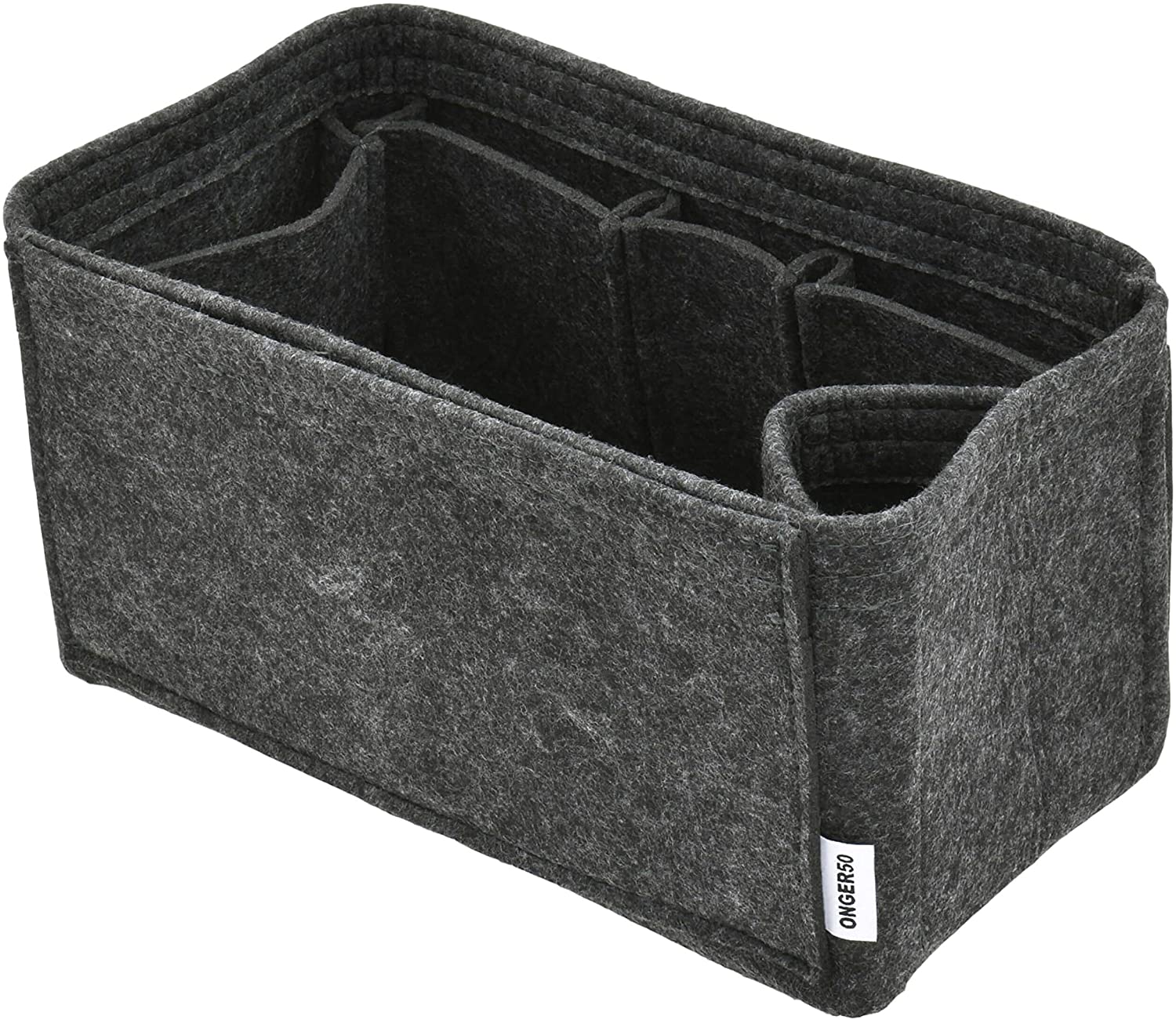 Felt Handbag Organizer Insert - Multi Pocket Bag and Tote Organizer Shaper Liner Insert