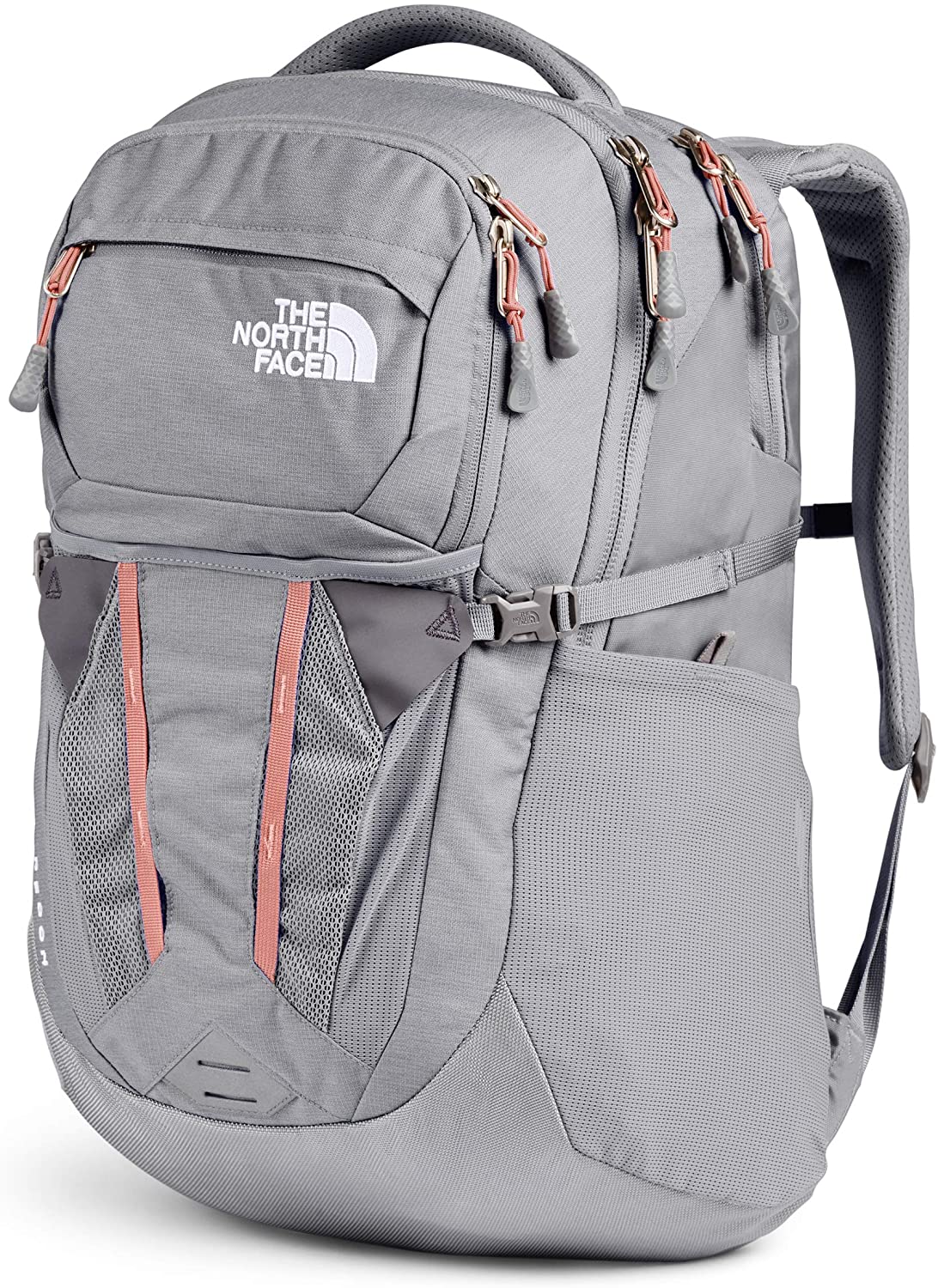 The North Face Women's Recon Backpack, TNF Black Heather/Silver Reflective, One Size