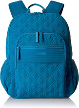 
                        
                          將圖片載入圖庫檢視器 Vera Bradley Women's Microfiber Campus Backpack, Classic Navy, One Size
                        
                      
