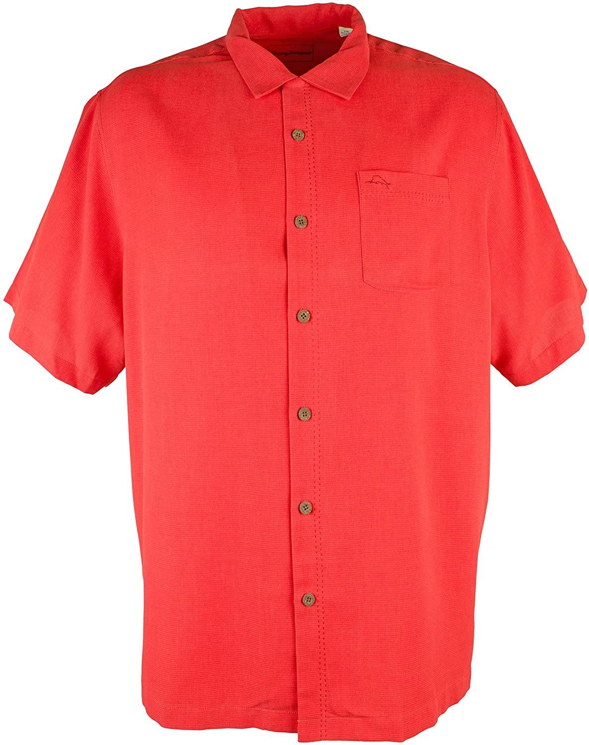 Tommy Bahama Mens Royal Bermuda Camp Shirt Short Sleeve Shirts - JOY2ESpree