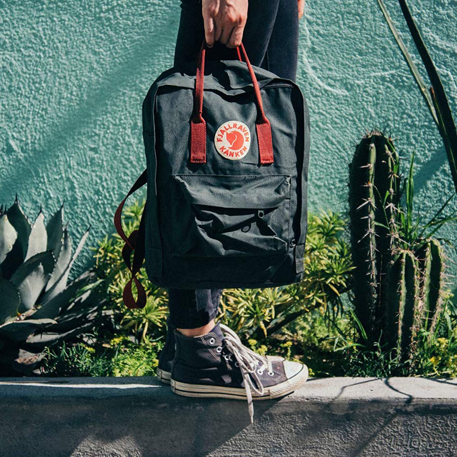 Fjallraven, Kanken Classic Backpack for Everyday, Ox Red