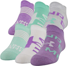 
                        
                          Load image into Gallery viewer, Under Armour Youth Essential 2.0 No Show Socks, 6-Pairs
                        
                      