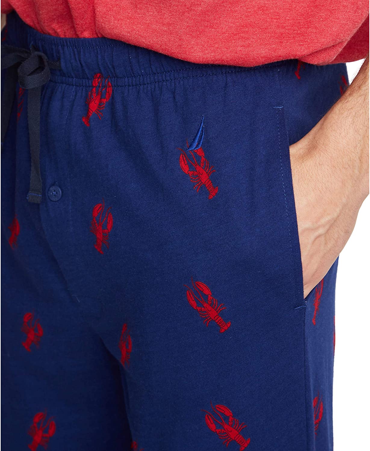 Nautica Men's Soft Woven 100% Cotton Elastic Waistband Sleep Pajama Pant - JOY2ESpree