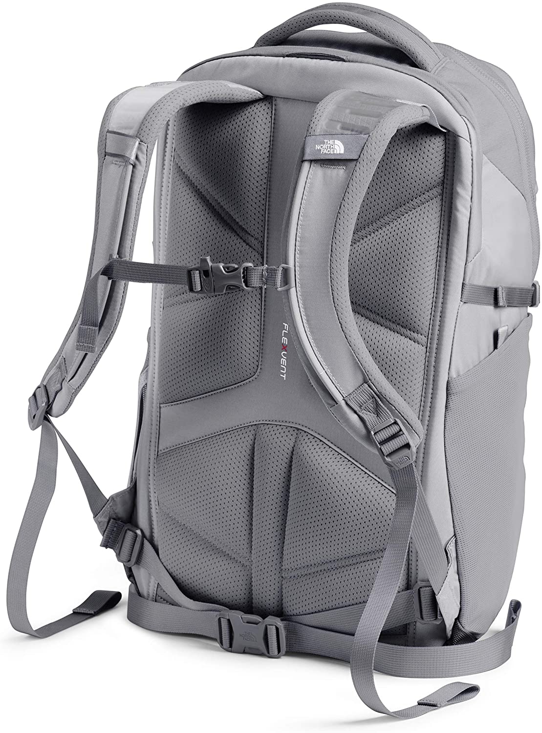 The North Face Women's Recon Backpack, TNF Black Heather/Silver Reflective, One Size