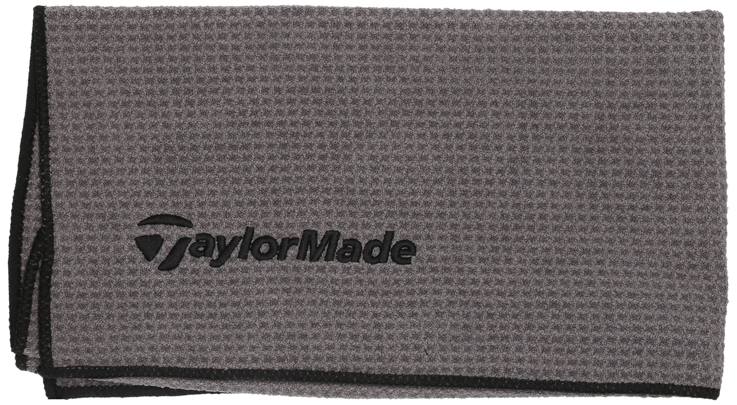 TaylorMade Microfiber Cart Towel (Gray), 15" x 24" - JOY2ESpree