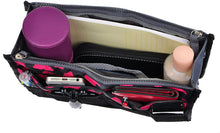 
                        
                          Load image into Gallery viewer, Vercord Purse Organizer Insert for Handbags Bag Organizers Inside Tote Pocketbook Women Nurse Nylon 13 Pockets Black Medium
                        
                      