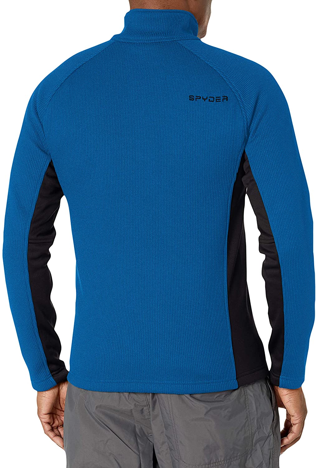 Spyder Active Sports Men's Outbound Half Zip Mid-Weight Mock Neck Sweater