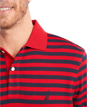 
                        
                          गैलरी व्यूवर में इमेज लोड करें, Nautica Men's Classic Fit 100% Cotton Soft Short Sleeve Stripe Polo Shirt - JOY2ESpree
                        
                      
