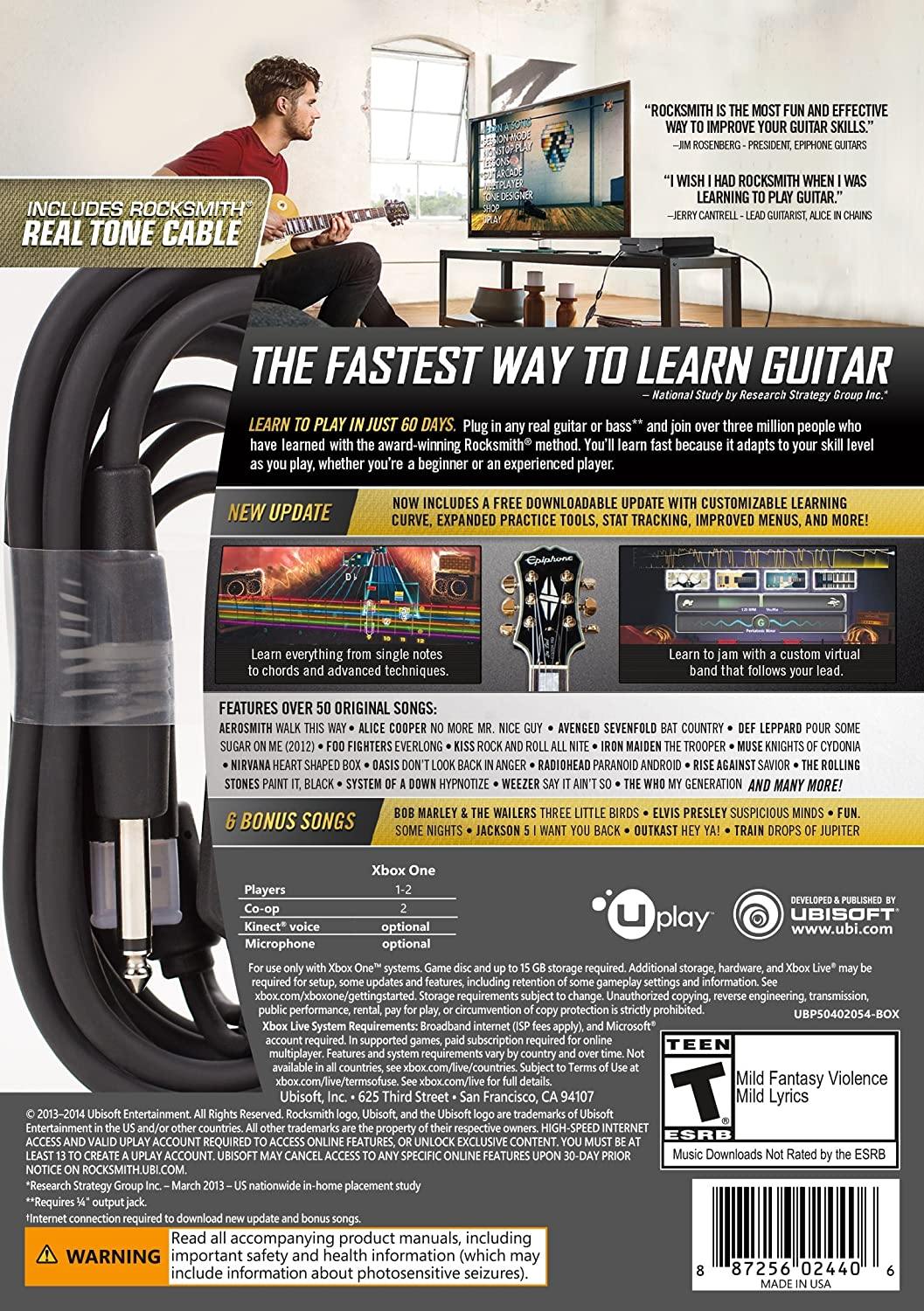 Rocksmith 2014 Edition - PlayStation 4 - JOY2ESpree