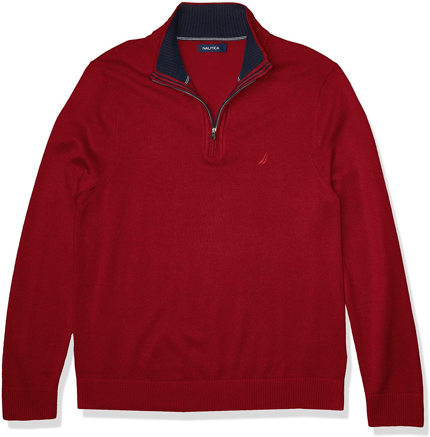 Nautica Men's Quarter-Zip Sweater - JOY2ESpree