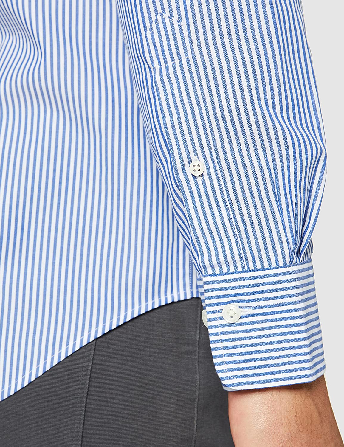 GANT Men's Classic Broadcloth Banker Stripe Shirt - JOY2ESpree
