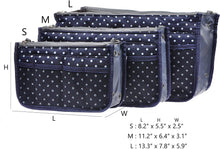 
                        
                          Load image into Gallery viewer, Vercord Purse Organizer Insert for Handbags Bag Organizers Inside Tote Pocketbook Women Nurse Nylon 13 Pockets Black Medium
                        
                      