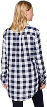 
                        
                          Load image into Gallery viewer, Jag Jeans Women's Petite Magnolia Tunic in Rayon Plaid
                        
                      