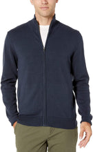 
                        
                          Load image into Gallery viewer, Amazon Essentials Men's Full-Zip Cotton Sweater
                        
                      
