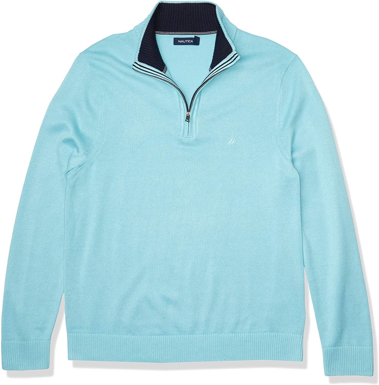 Nautica Men's Quarter-Zip Sweater - JOY2ESpree
