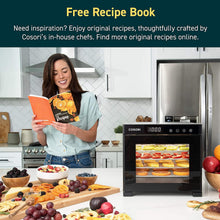 
                        
                          Muat gambar ke penampil Galeri, COSORI Premium Food Dehydrator Machine(50 Free Recipes), 6 Stainless Steel Trays with Digital Timer and Temperature Control - JOY2ESpree
                        
                      