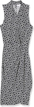 
                        
                          Muat gambar ke penampil Galeri, Amazon Brand - Lark &amp; Ro Women's Sleeveless Crossover Twist Neck Faux Wrap Dress
                        
                      