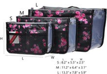 
                        
                          Load image into Gallery viewer, Vercord Purse Organizer Insert for Handbags Bag Organizers Inside Tote Pocketbook Women Nurse Nylon 13 Pockets Black Medium
                        
                      
