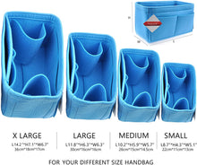 
                        
                          將圖片載入圖庫檢視器 Vercord Felt Organizer Insert for Purse Handbag Tote Bag in Bag Inside Shaper Divider Neo Beige Small
                        
                      