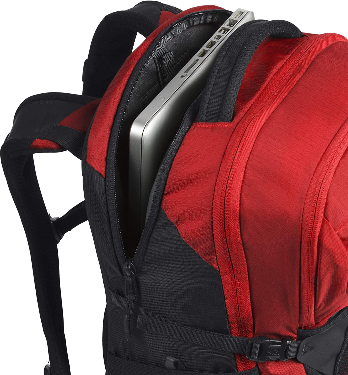 The North Face Women's Recon Backpack, TNF Black Heather/Silver Reflective, One Size