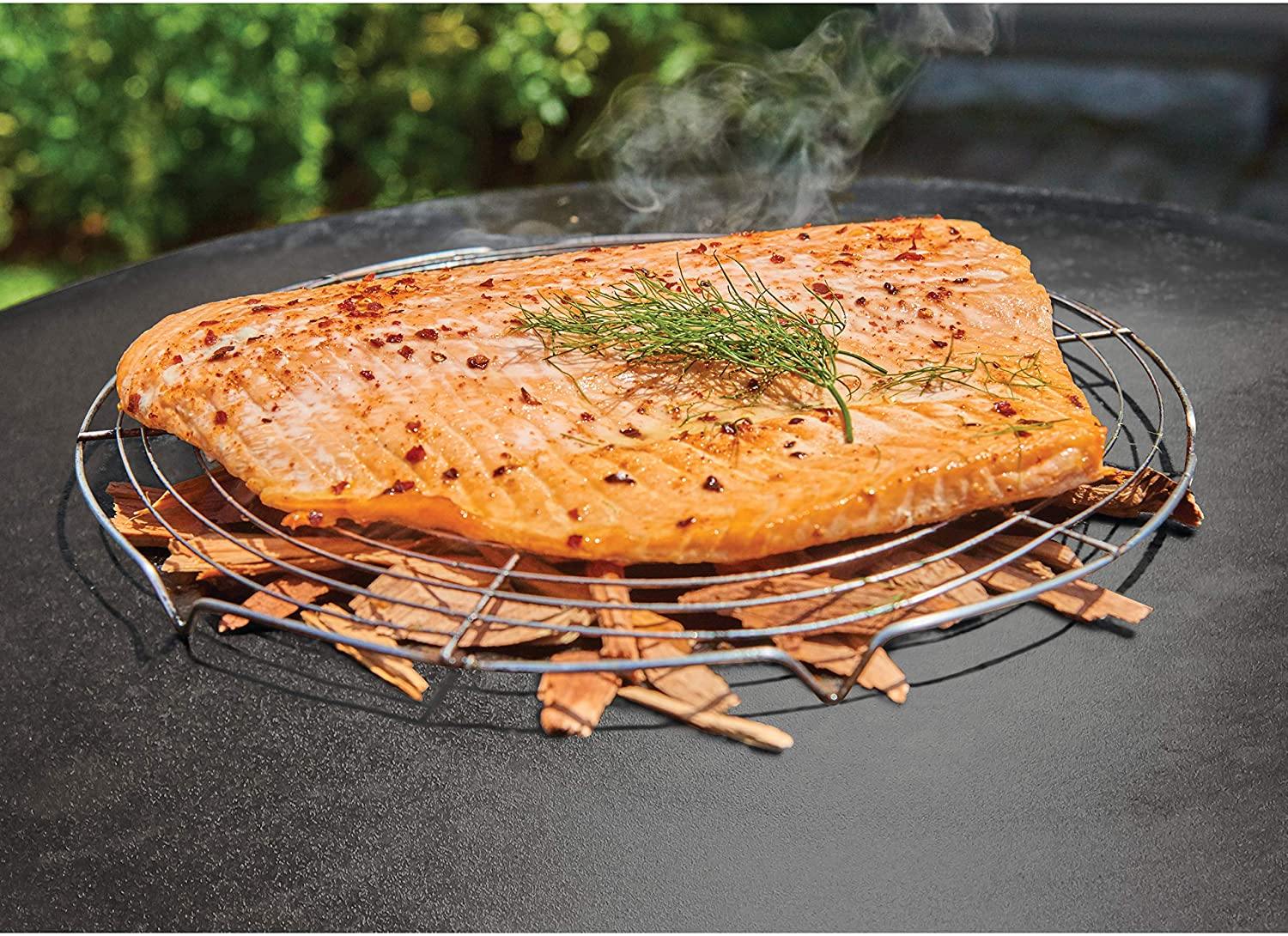 Cuisinart CGG-888 Grill Stainless Steel Lid 22-Inch Round Outdoor Flat Top Gas, 360° Griddle Cooking Center - JOY2ESpree