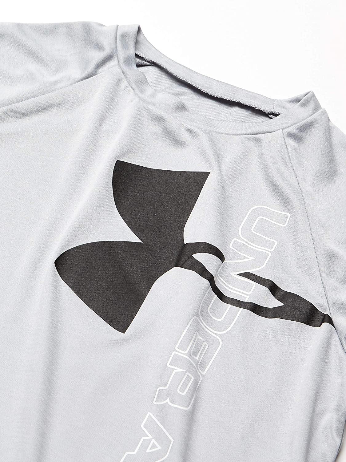 Under Armour Boys' Tech Split Logo Hybrid T-Shirt - JOY2ESpree