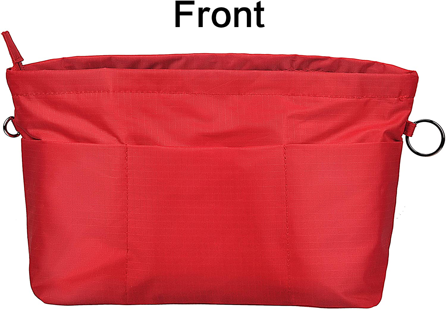 Vercord Purse Organizer Insert Bag Tote Handbags Pocketbook Inserts Organizers Zipper 11 Pockets Black Medium