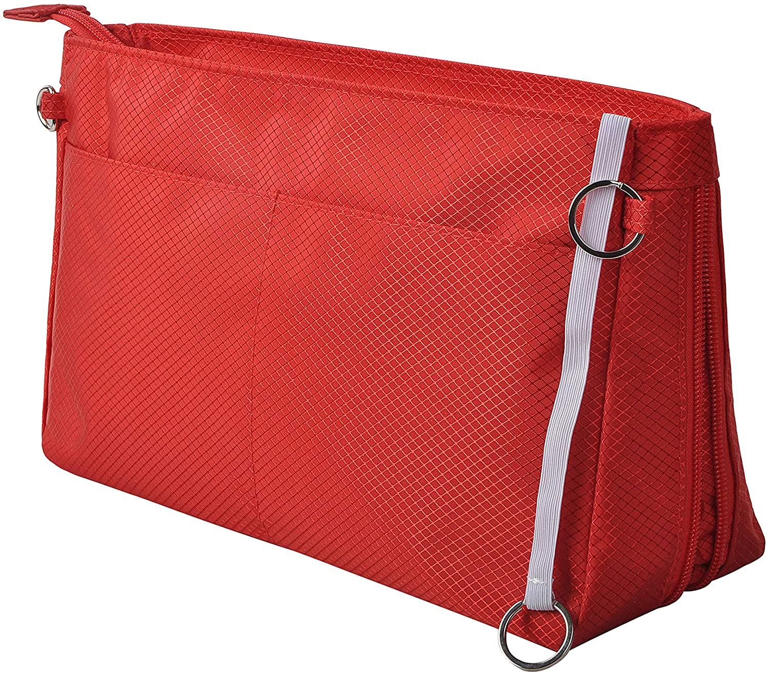 Vercord Expandable Nylon Handbag Purse Organizer Insert Liner Shaper Bag